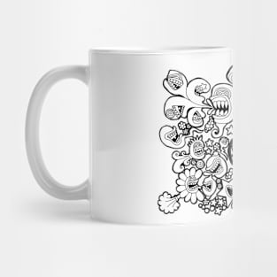 Submarine Doodle Mug